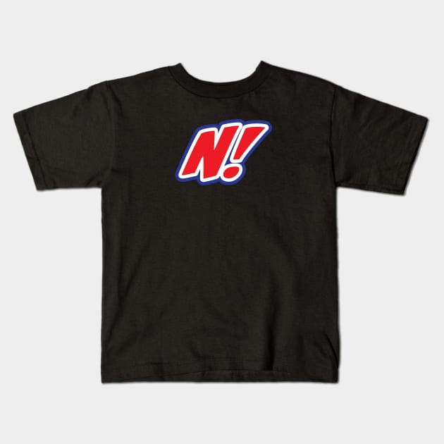 NERD Logo 2 (Availability Constant) Kids T-Shirt by Ed Johnson Presents NERD! Merch